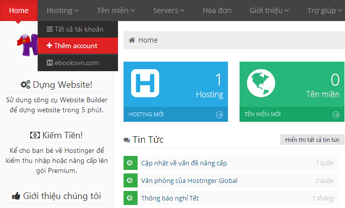 click-vao-muc-them-account-trong-hostinger