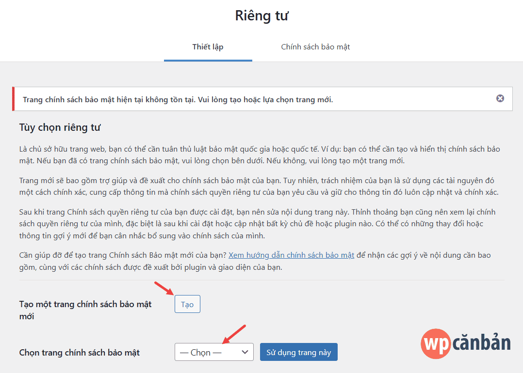 tao-trang-chinh-sach-bao-mat-trong-wordpress