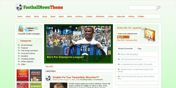 Football-News-Theme