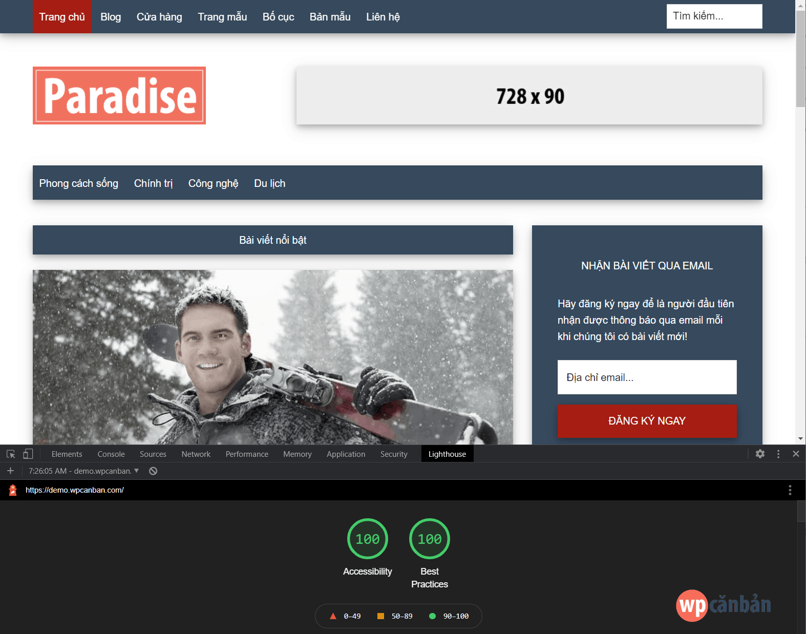 diem-test-google-lighthouse-desktop-cua-theme-paradise