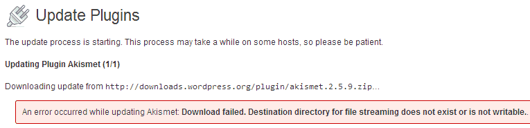 wordpress-plugin-update-failed