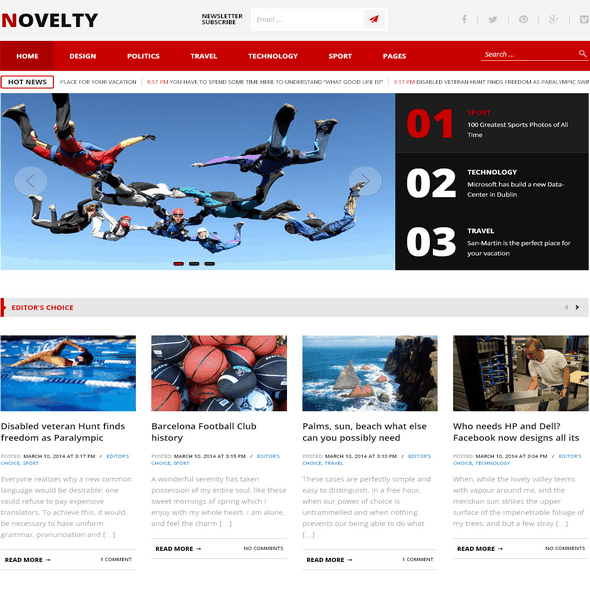 Novelty-WordPress-theme