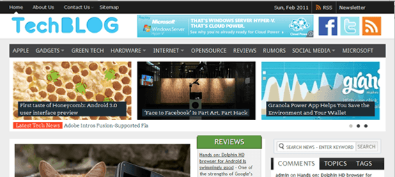 TechBlog-WordPress-Theme