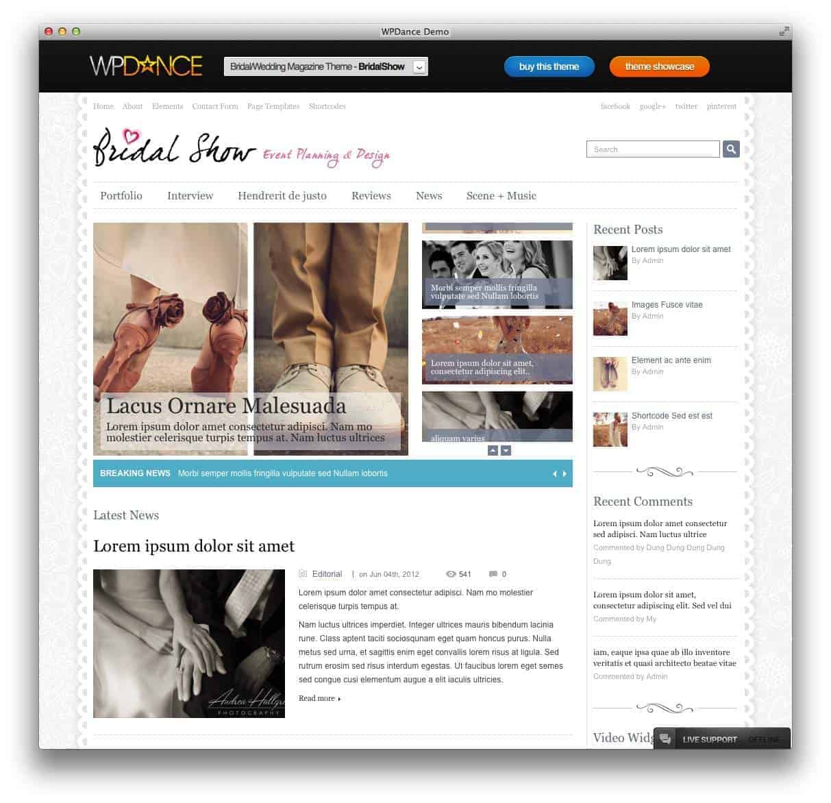 bridalshow-theme