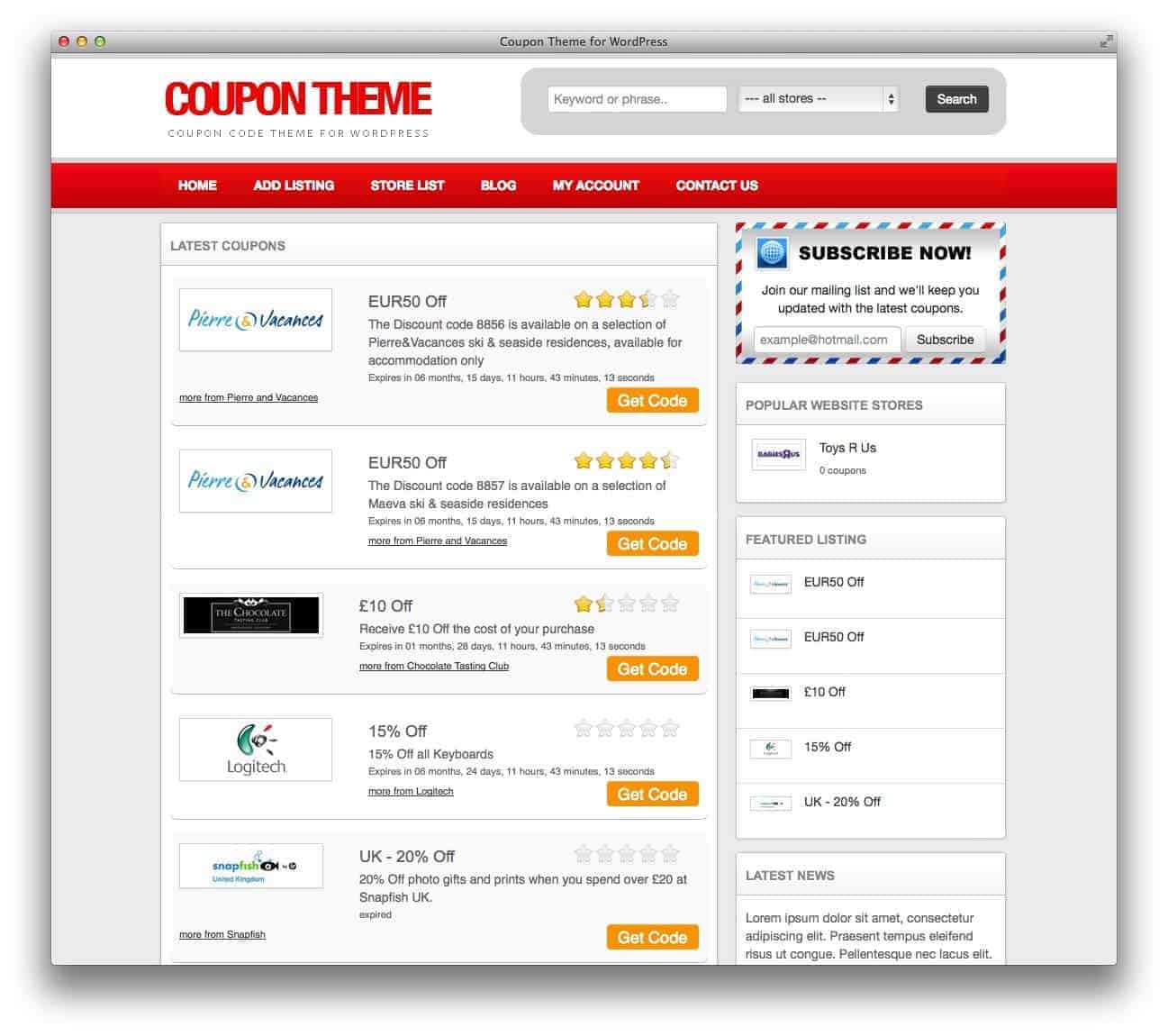 coupontheme