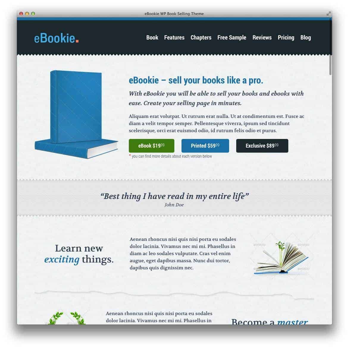 ebookie-one-page-wordpress-theme