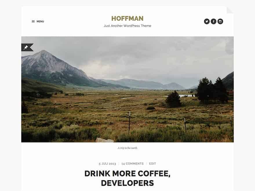 Hoffman-WP-Theme