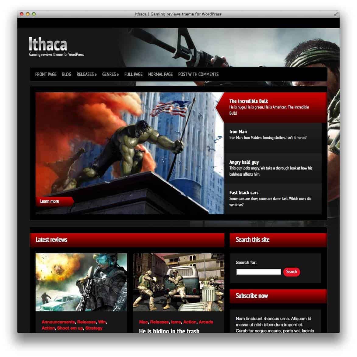 ithaca-wp-themes