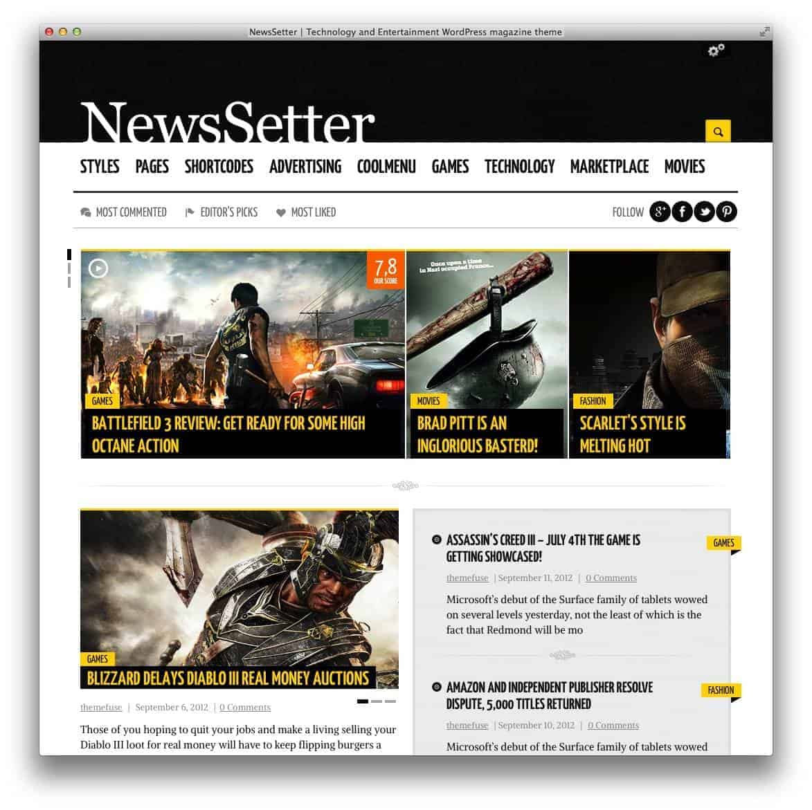 newssetter-theme