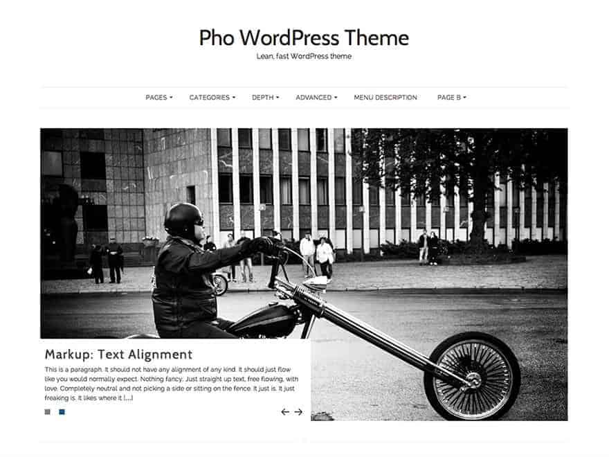 Pho-WP-Theme