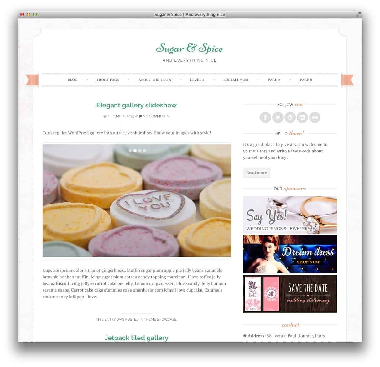 sugarspice-wordpress-theme