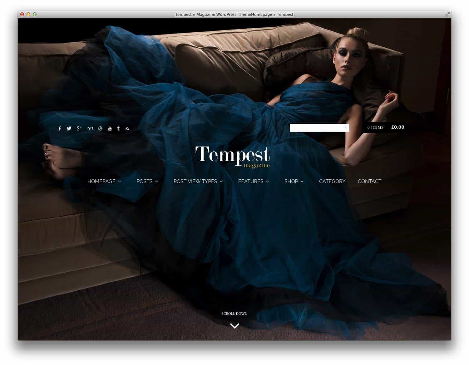 Tempest-fashion-theme