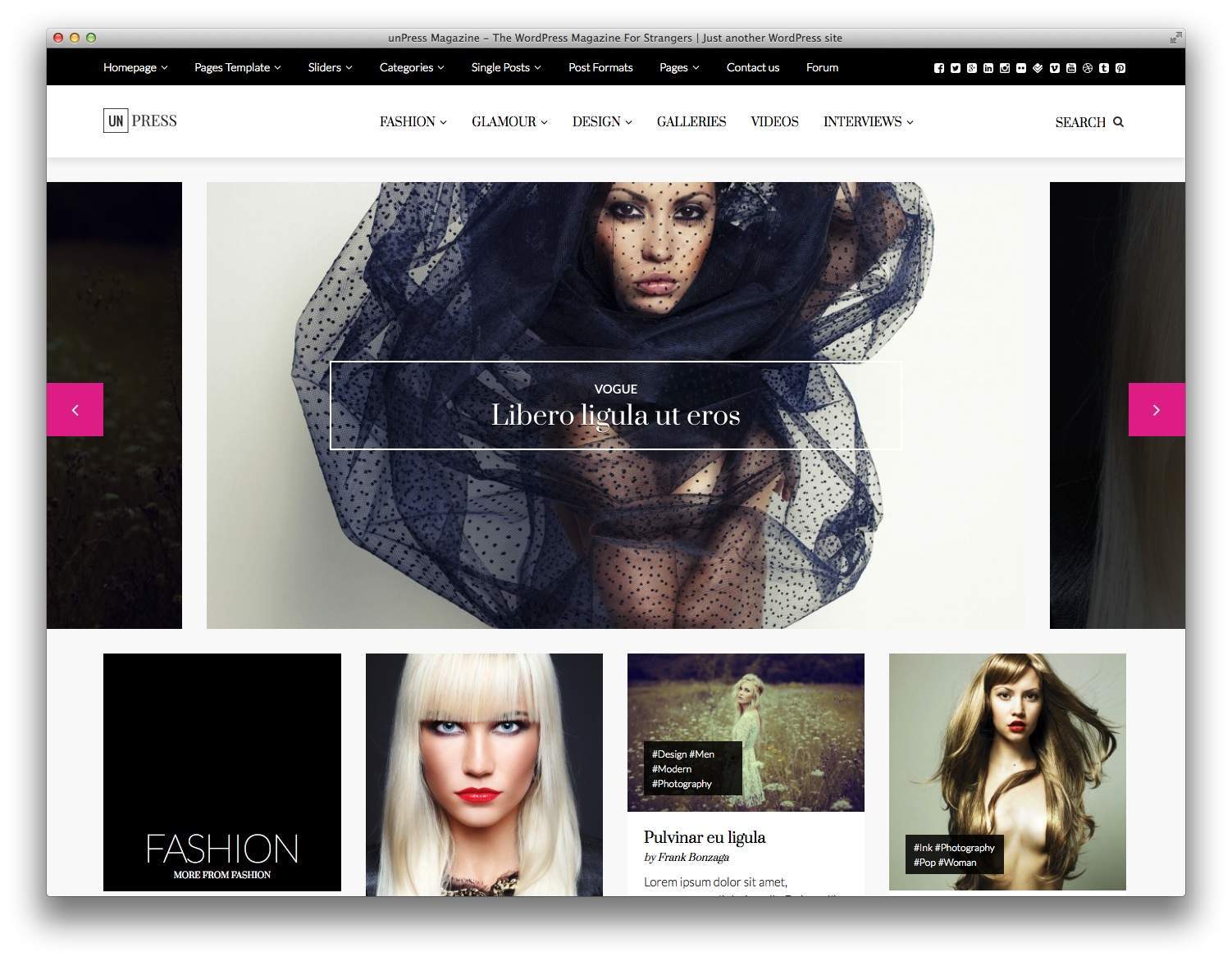 unPress-magazine-theme