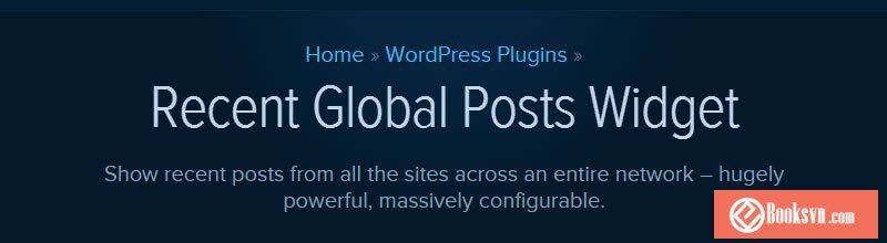 recent-global-posts-widget-plugin