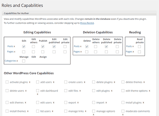 user-role-capbility-editor