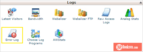 error-log-cPanel