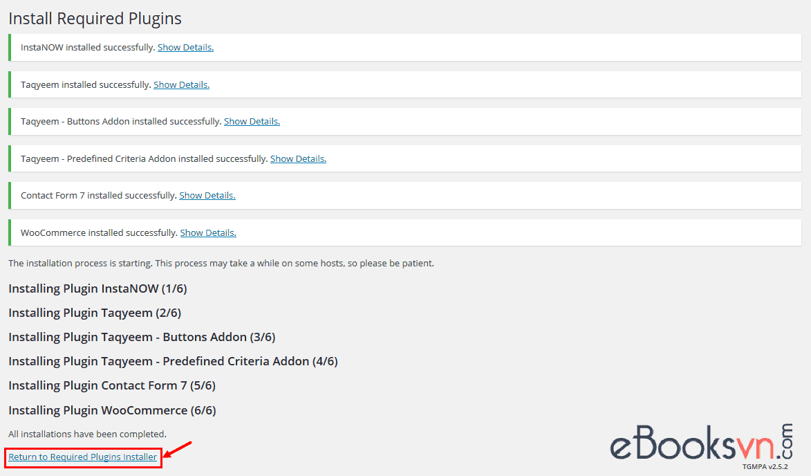 click-vao-nut-return-to-required-plugins-installer