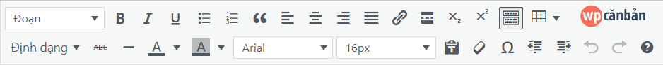 cac-nut-chuc-nang-trong-classic-editor-cua-theme-paradise