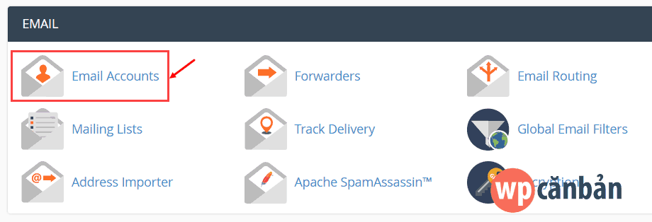 click-vao-muc-email-accounts-trong-cpanel