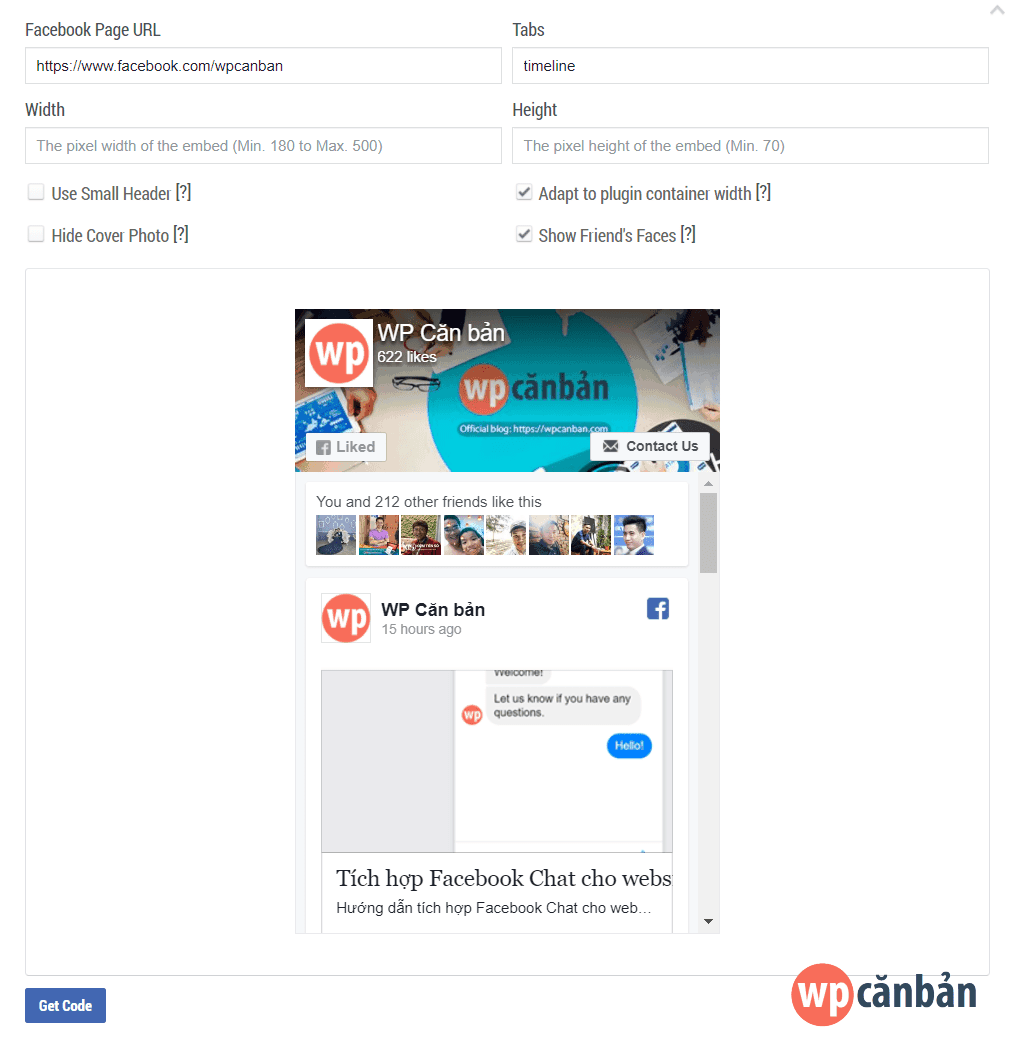 khai-bao-thong-tin-cho-widget-facebook-page