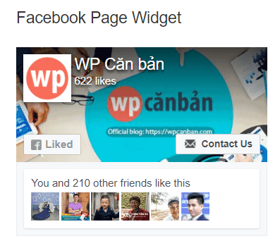 widget-facebook-page