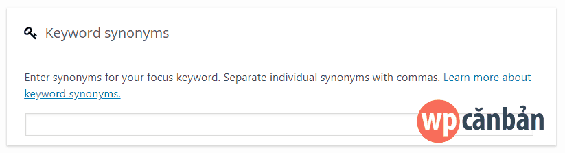keyword-synonyms