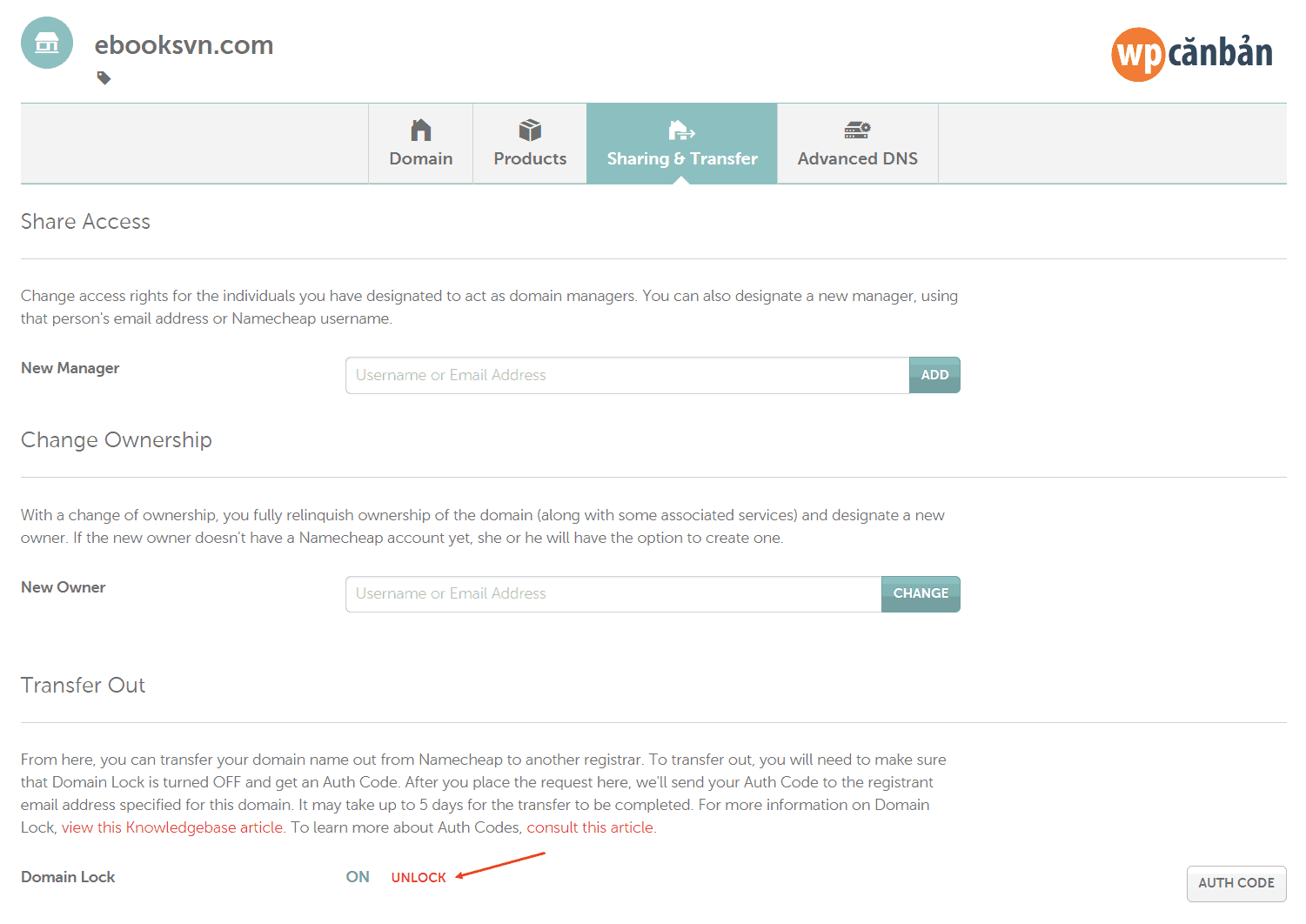 unlock-domain