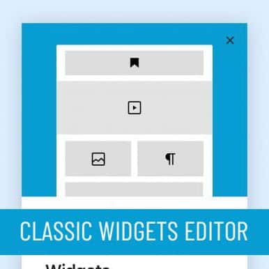 Khôi phục Classic Widgets Editor cho WordPress - WP Căn bản