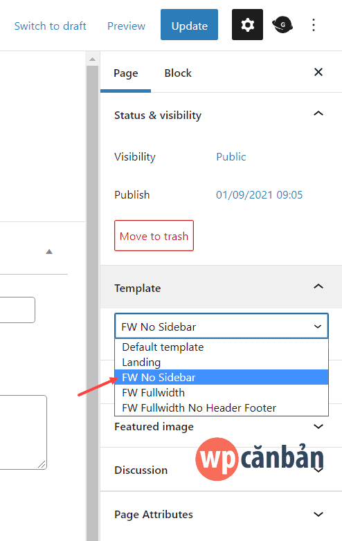 lua-chon-template-full-width-trong-block-editor