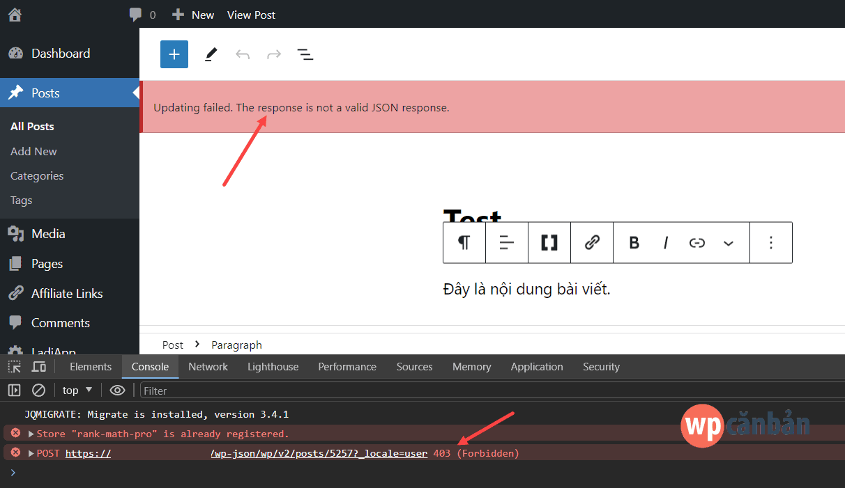 the-response-is-not-a-valid-json-response