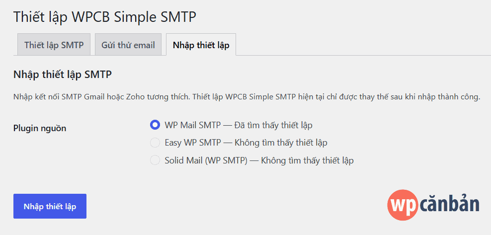wpcb-simple-smtp-nhap-thiet-lap-tu-plugin-khac