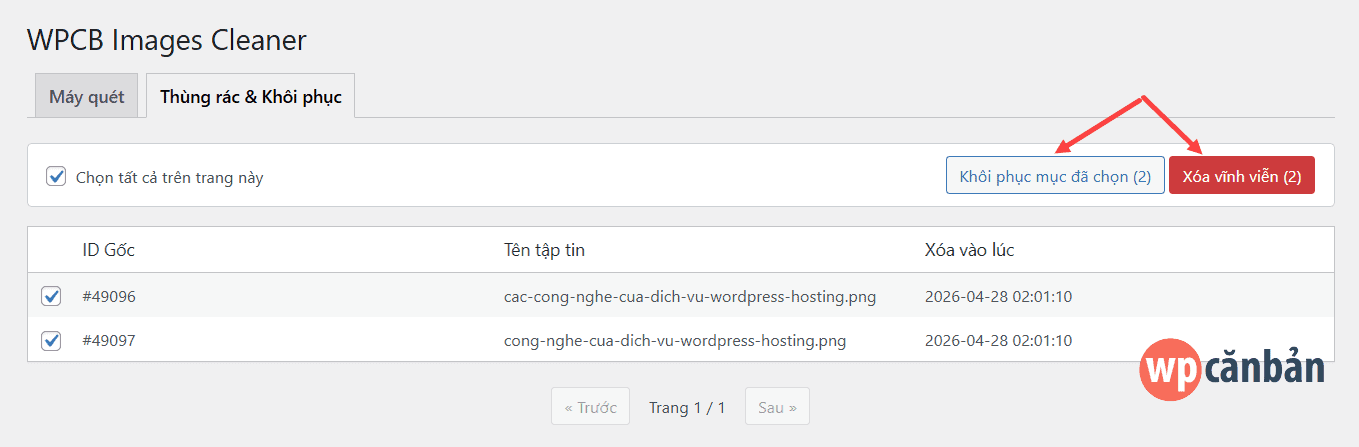 thung-rac-cua-plugin-wpcb-images-cleaner